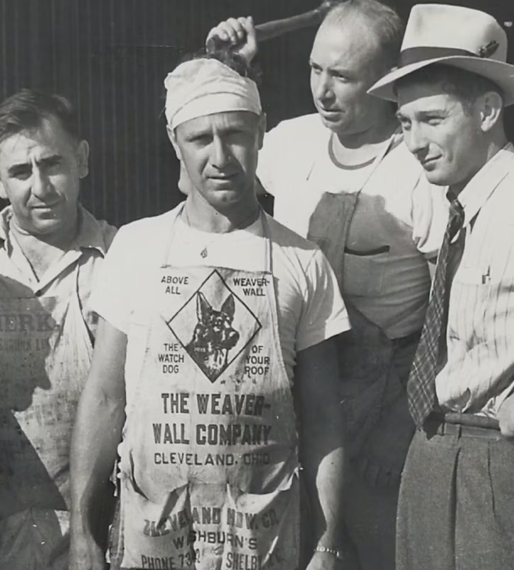 Vintage photo of Pyrotecnico staff
